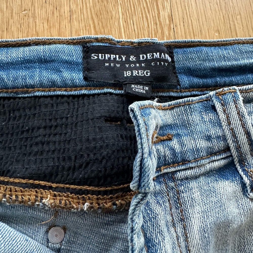YOUTH RIPPED JEANS - Picture 5 of 6